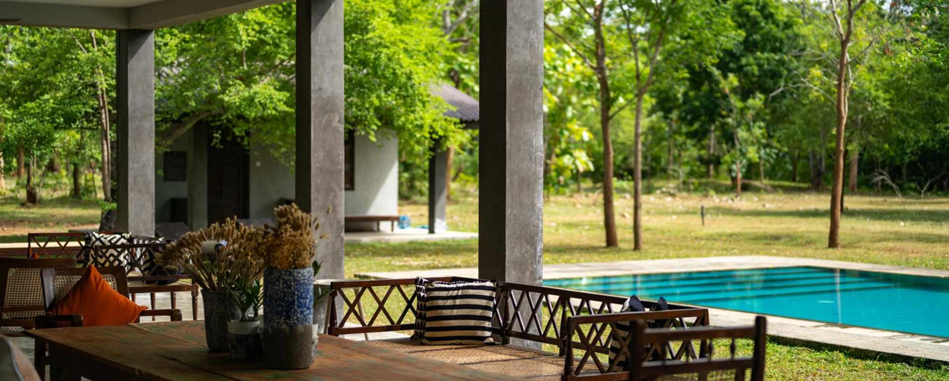 Pool Area - Wardens House 