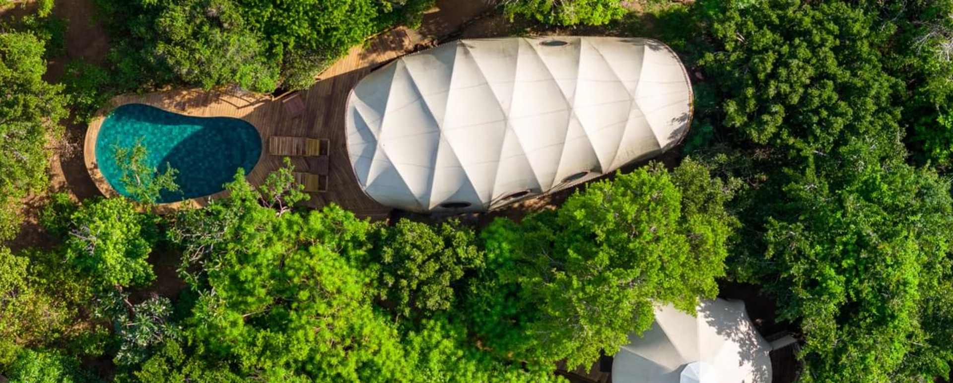 Birdseye view - Wild Coast Tented Lodge  