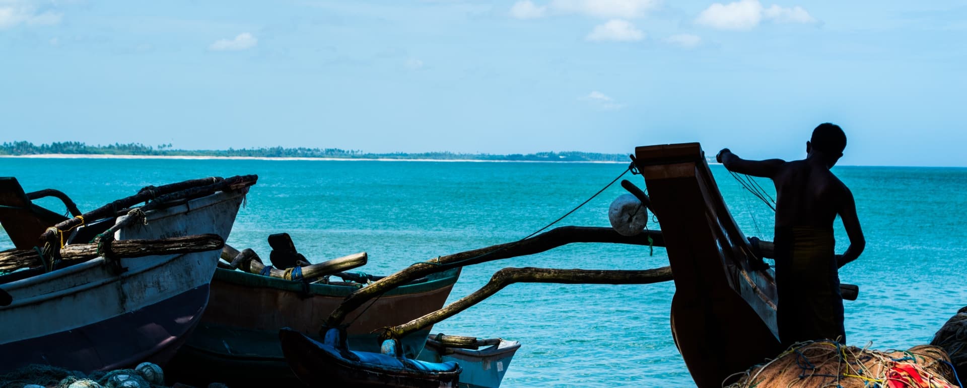 Fisherman in Sri Lanka