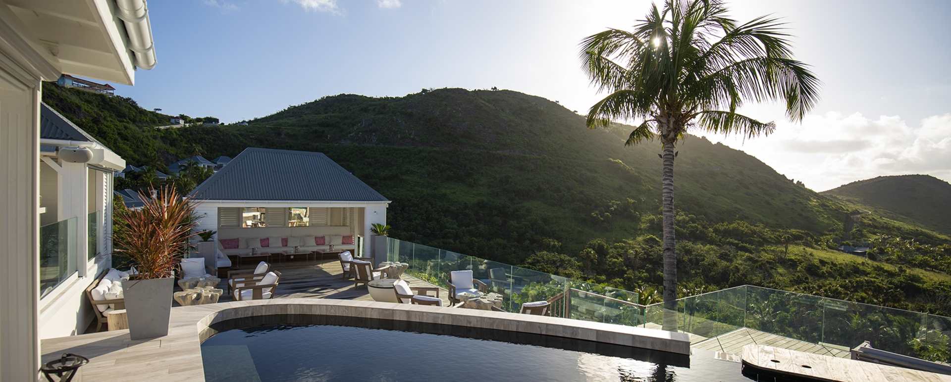 Pool with a view