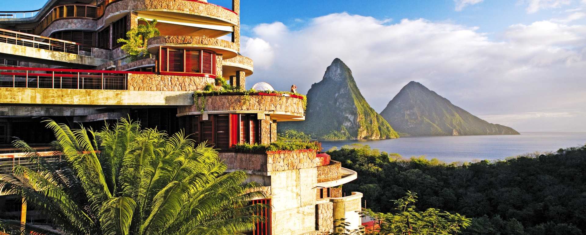 Resort View - Jade Mountain