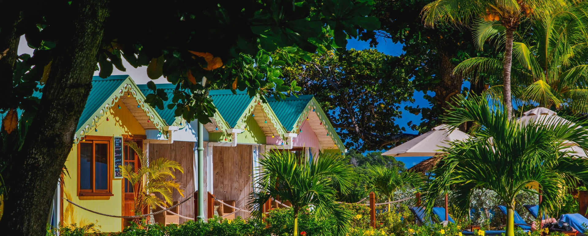 Pool Cabanas - Bequia Beach Hotel