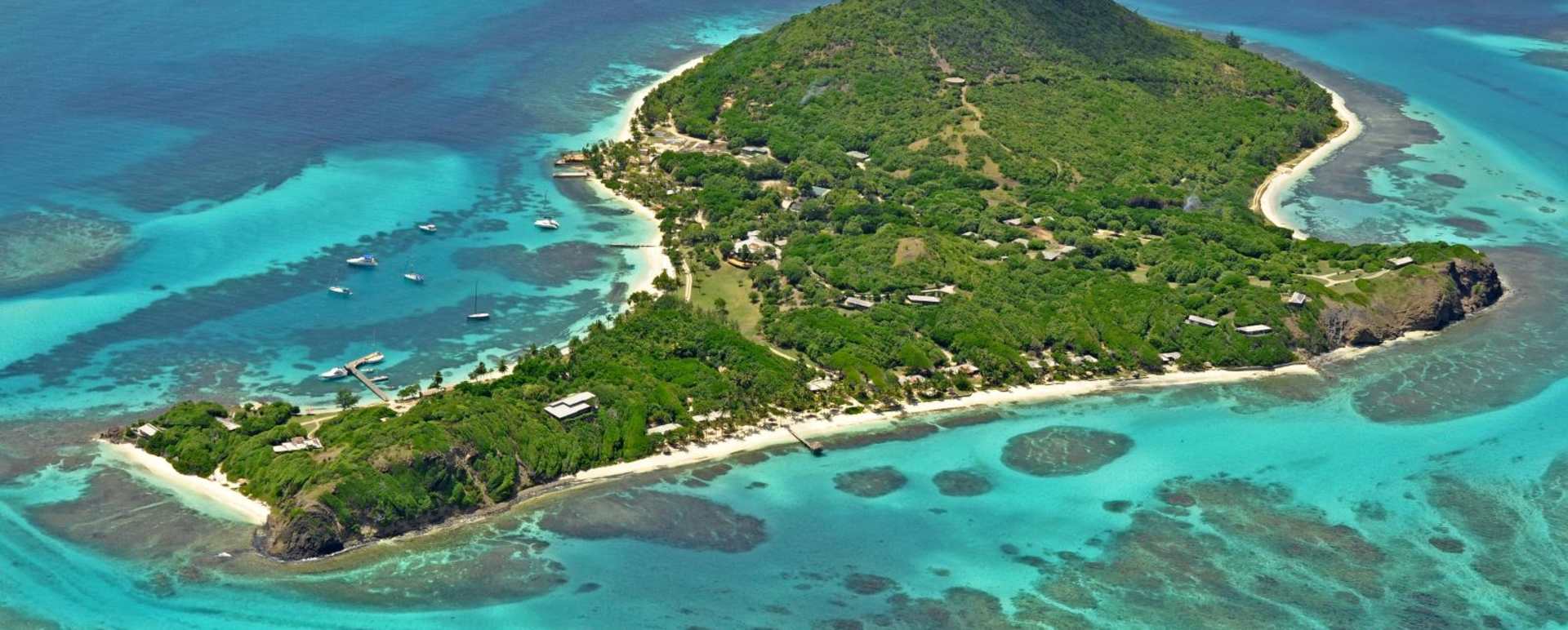 Aerial view - Petit St Vincent