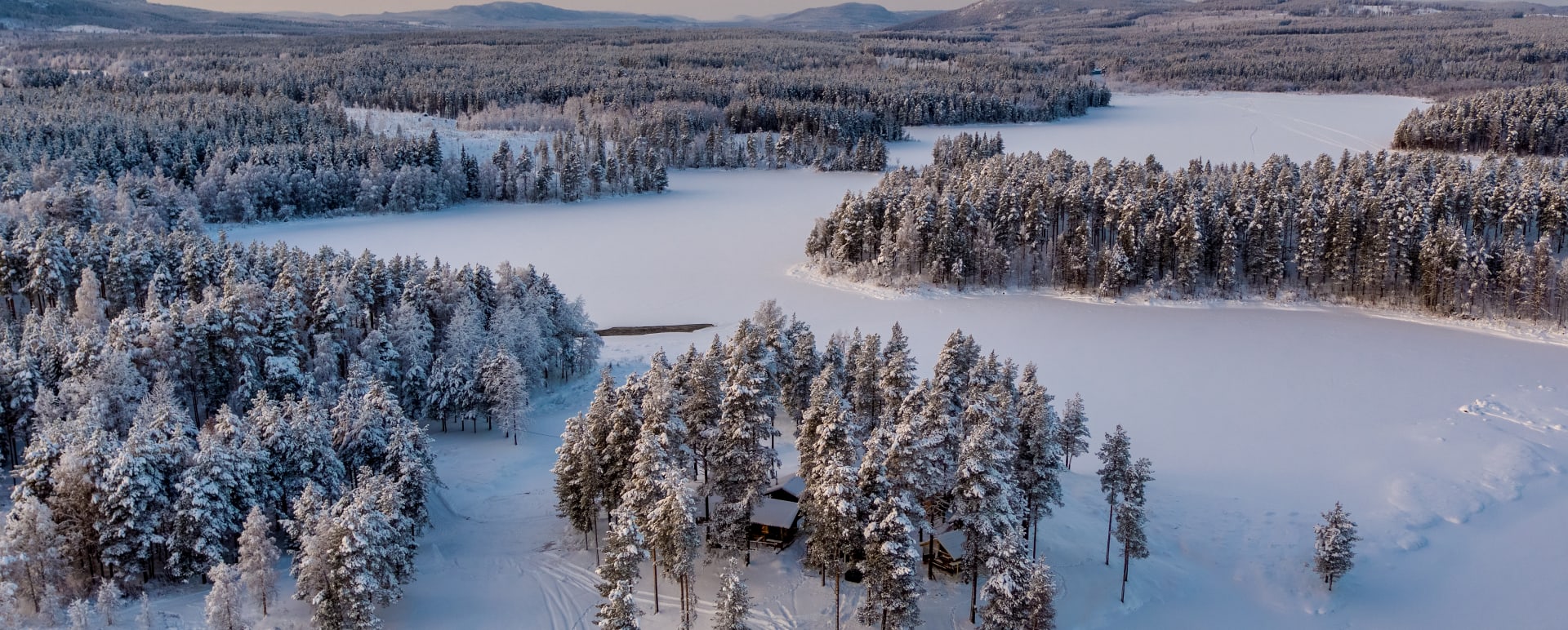 Winter Aearial View 