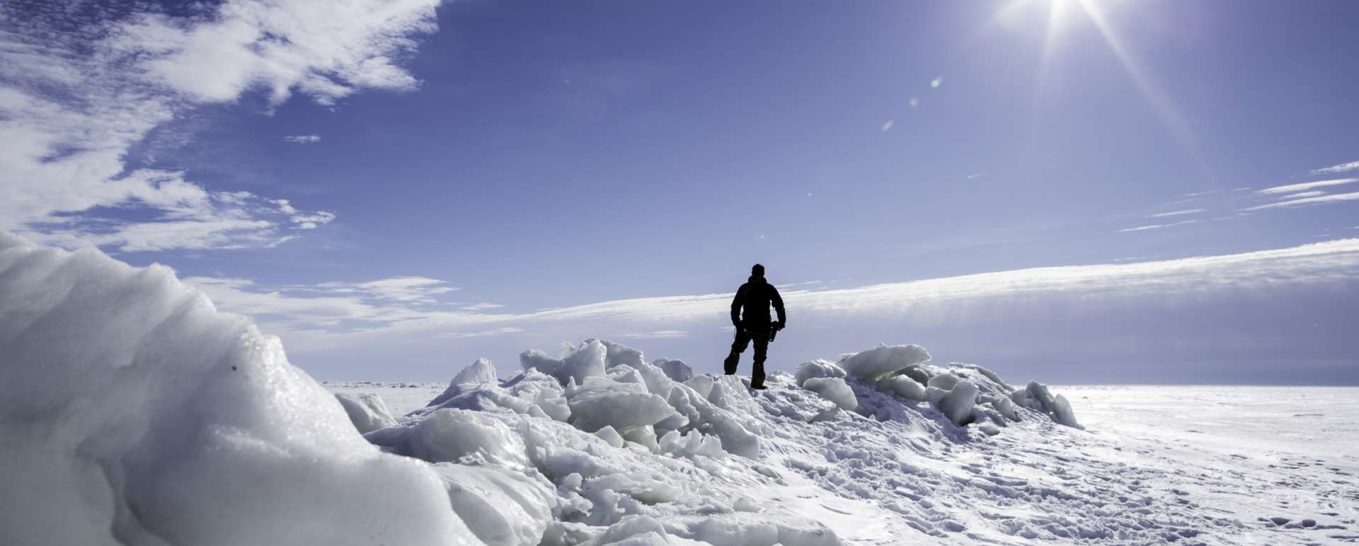 Pack ice - Pine Bay Lodge