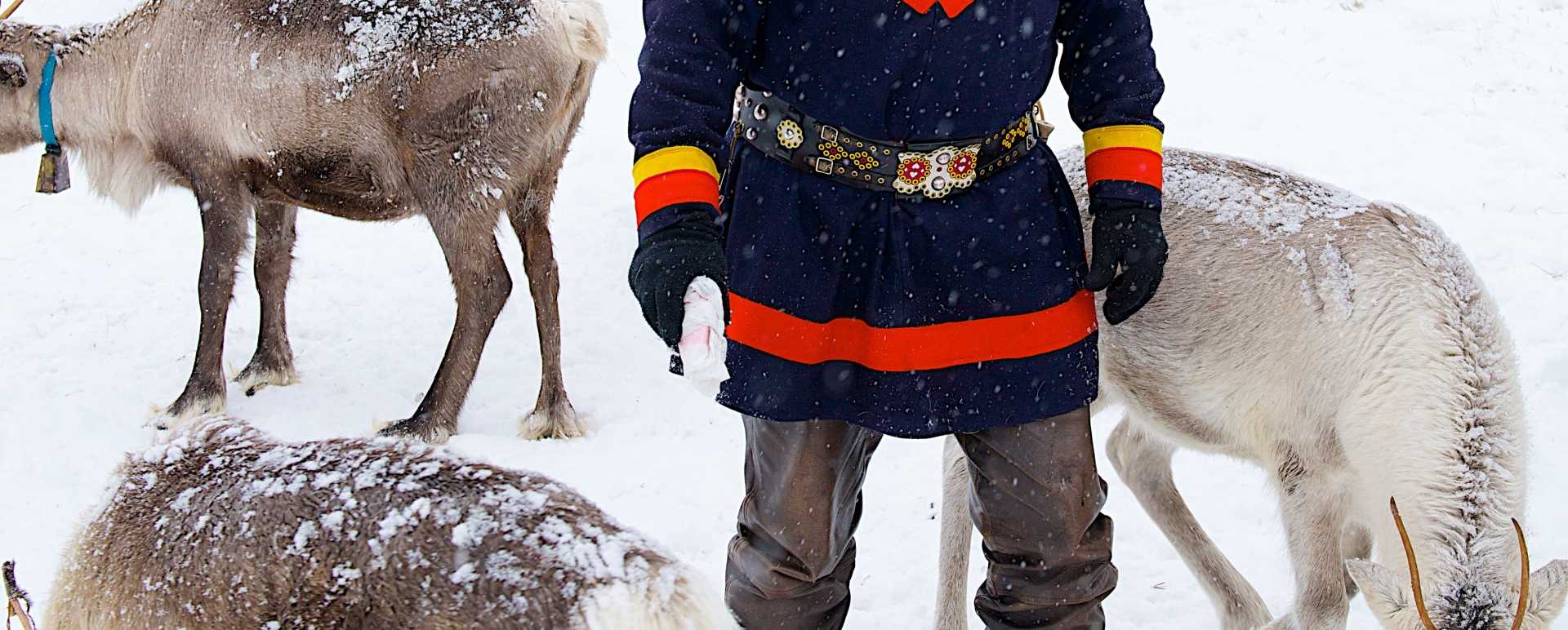 Sami cultural visit from Arctic Retreat