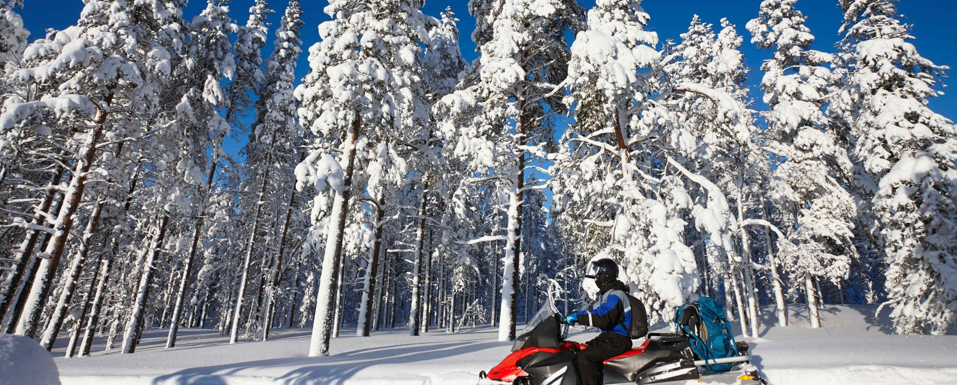 Snowmobile safari from Arctic Bath hotel