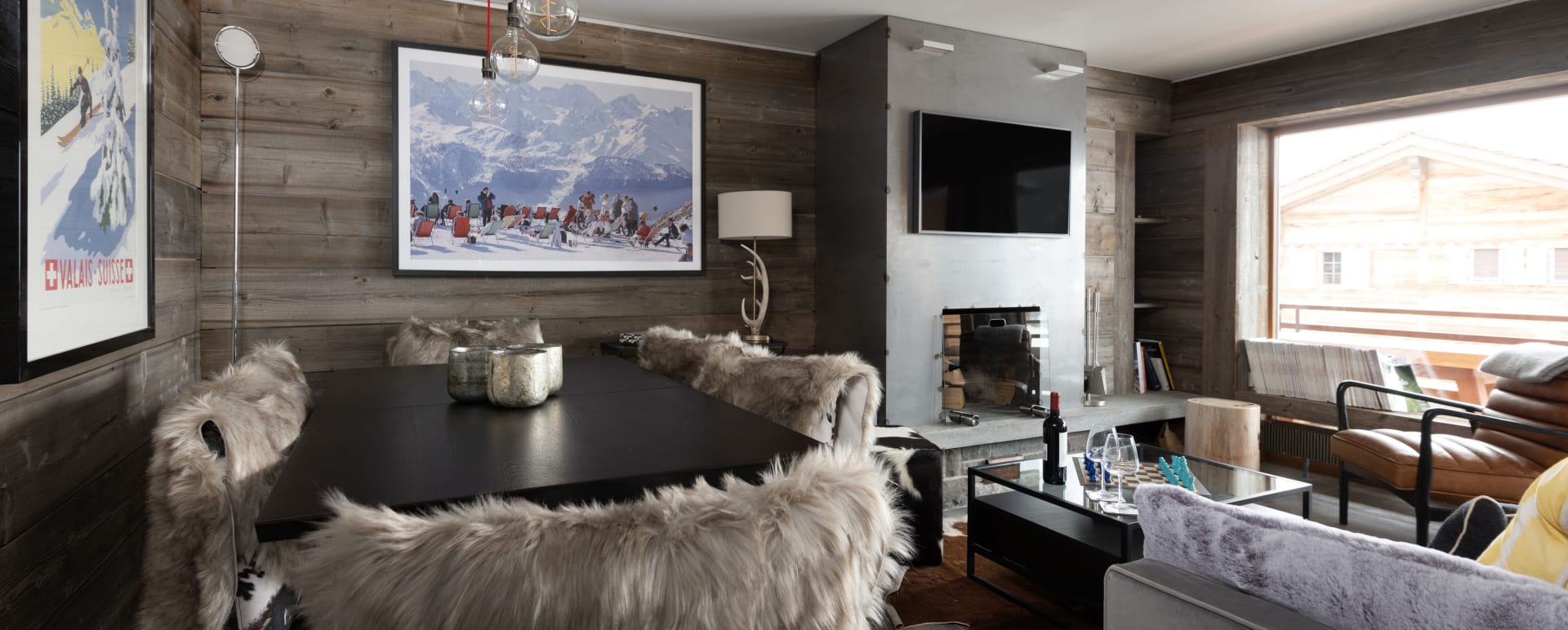 Chalet Living Room 