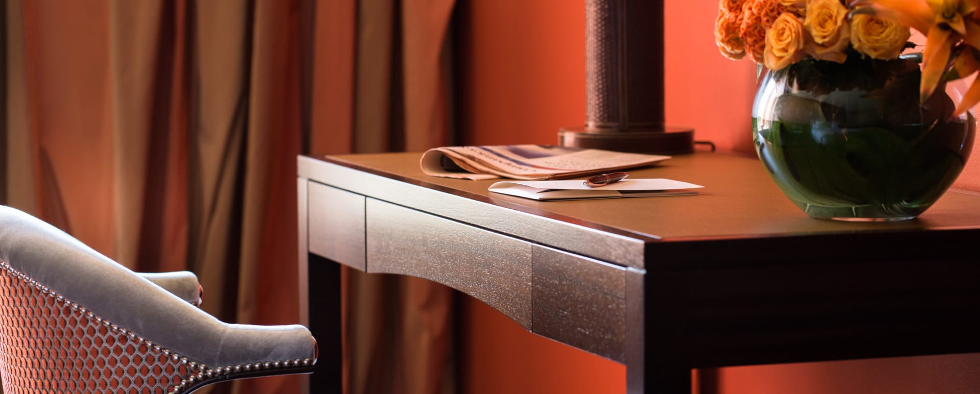 Desk area 