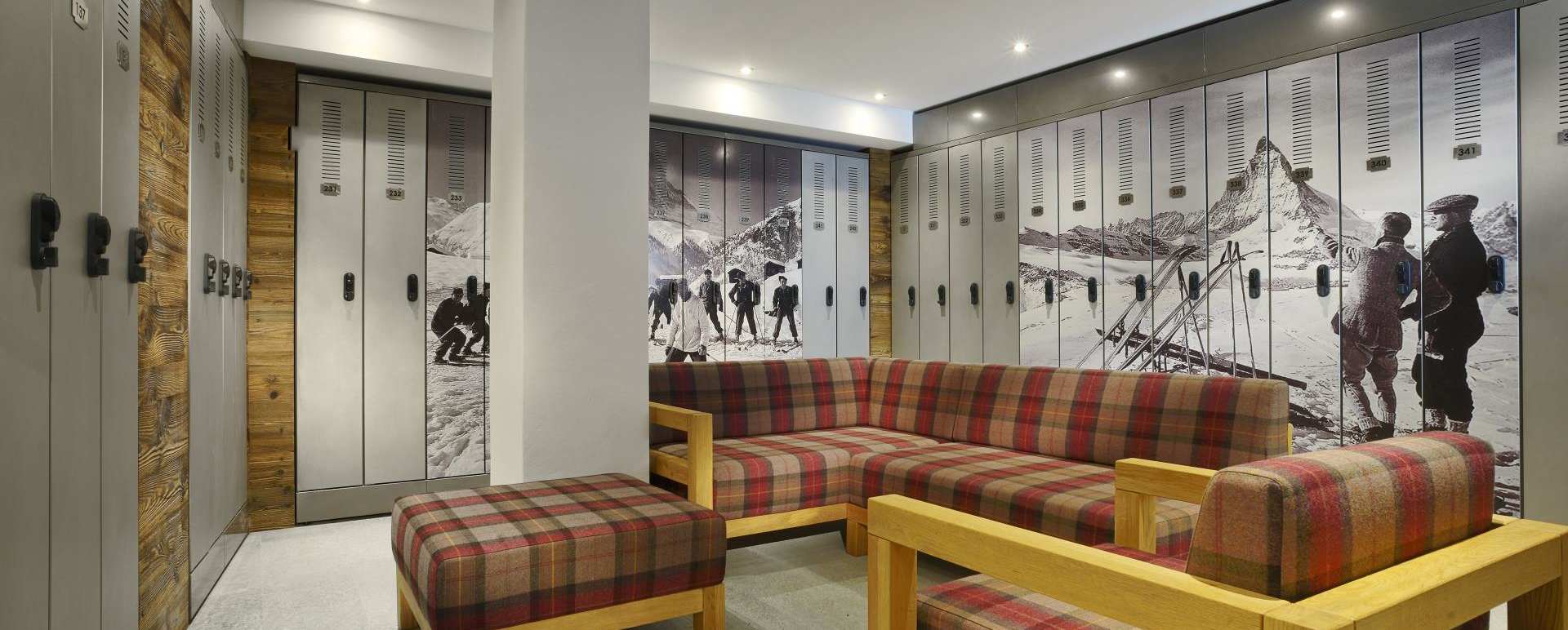 Ski room - Mont Cervin Palace