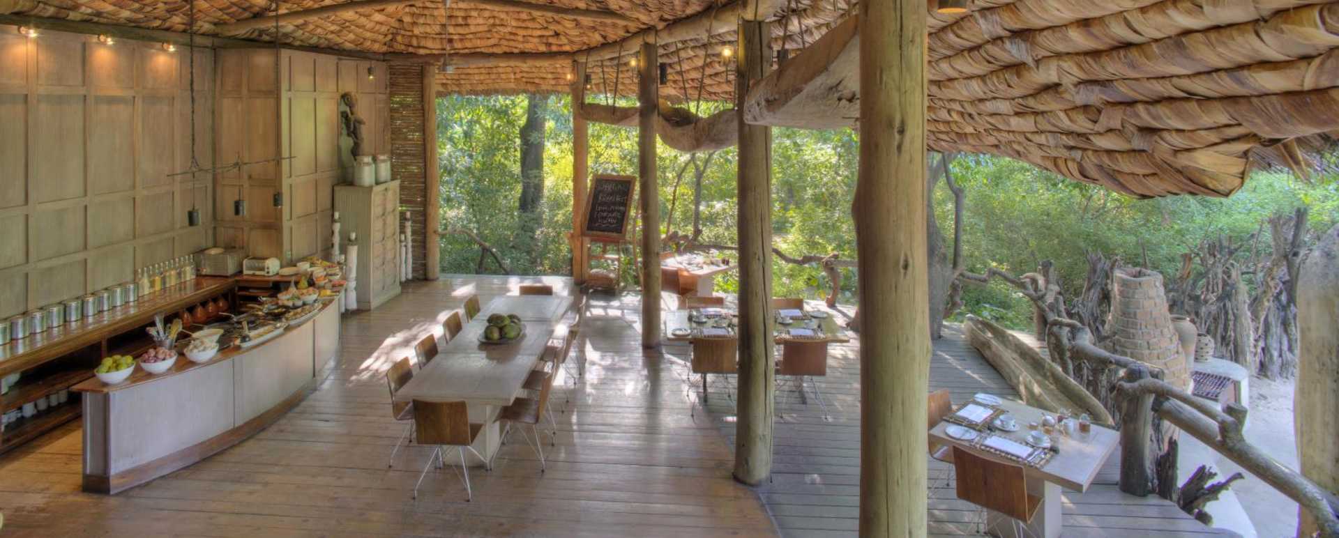 Dining area - Lake Manyara Tree Lodge 