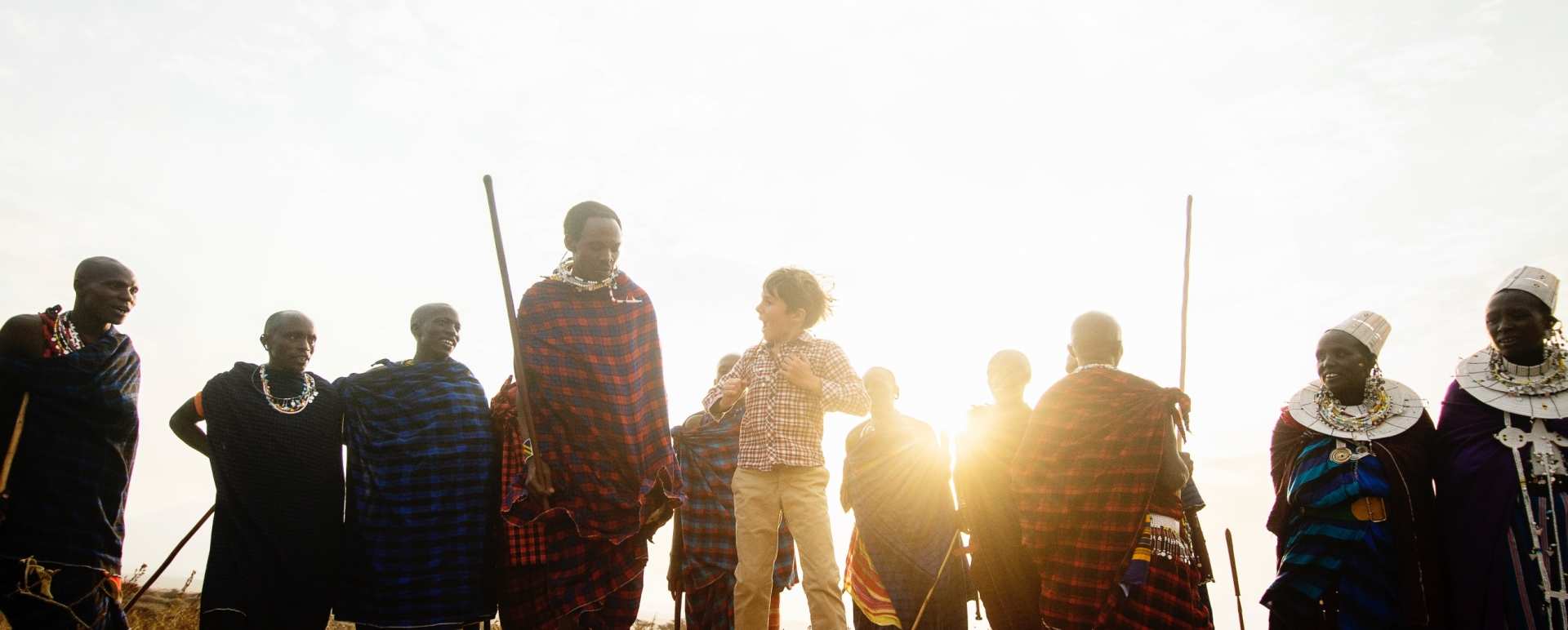 meeting the Masaai at Entamanu Private 