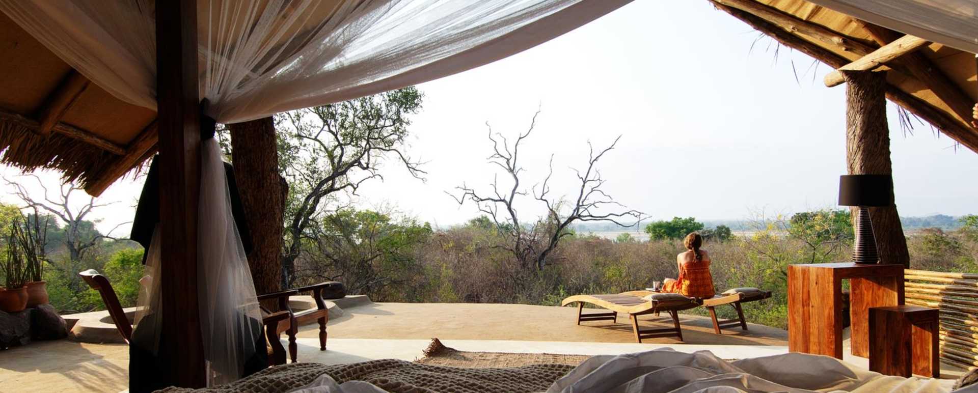 View from a cottage - Kiba Point