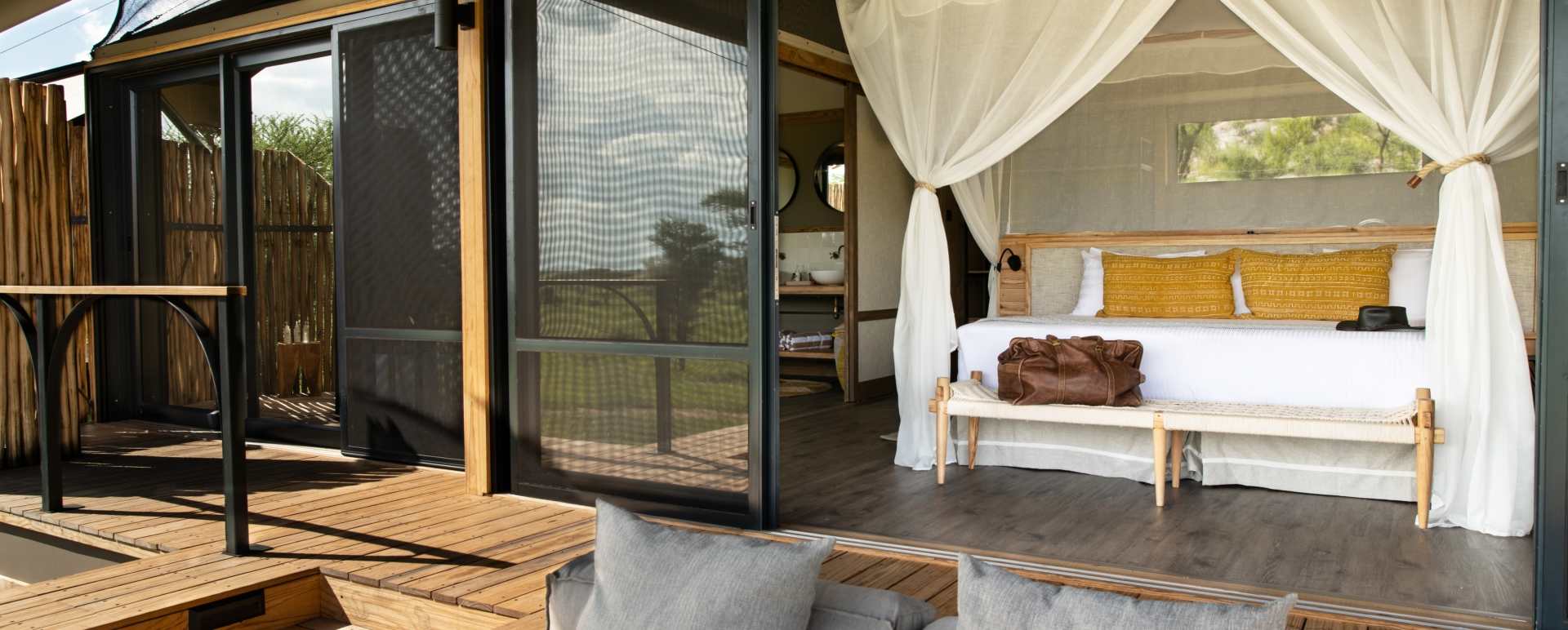 Tented suite 
