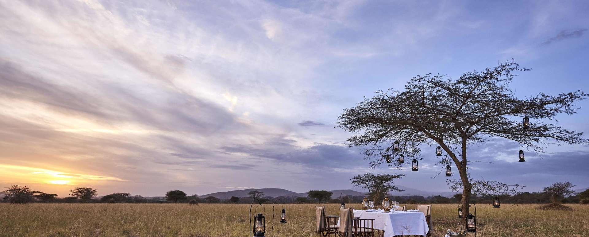 Nyasi bush dinner 