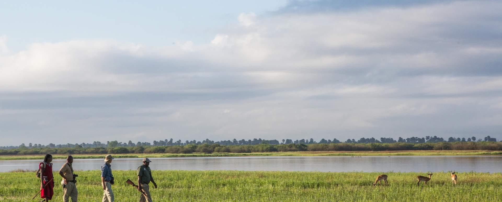 Walking Safari in the Selous 