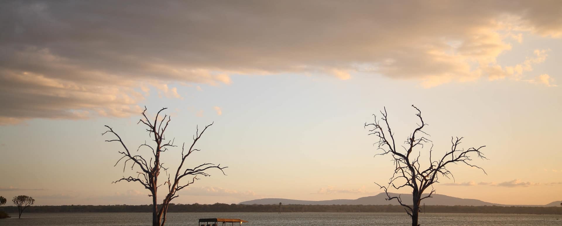 Game drive and sundowners at Siwandu  