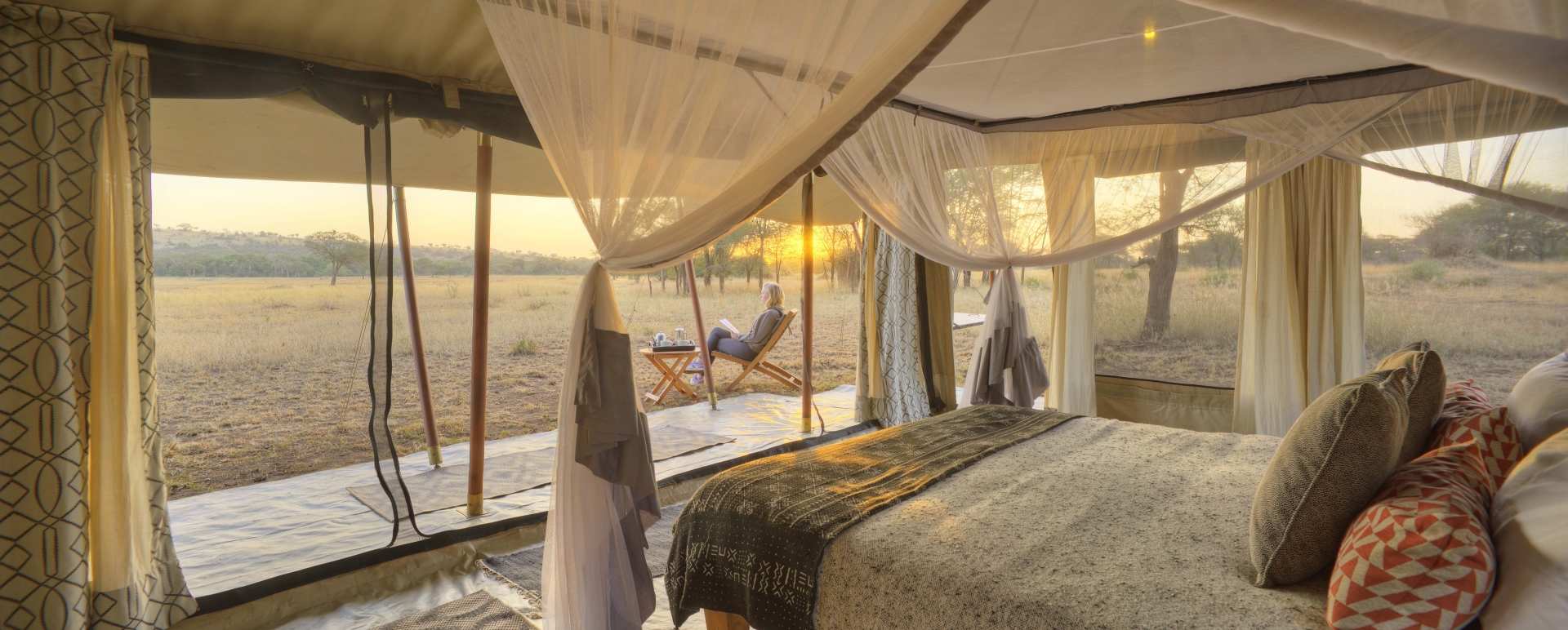 Safari camp set up 
