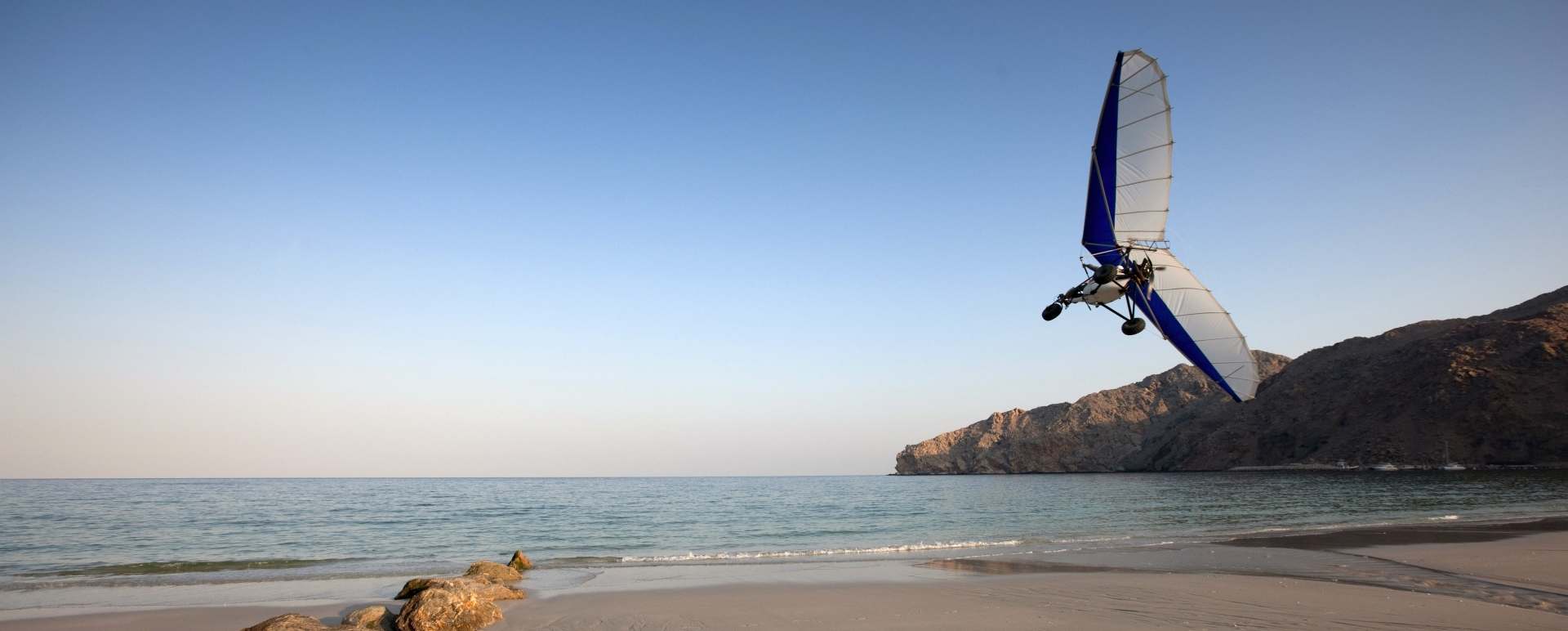 Microlighting in Zighy Bay 