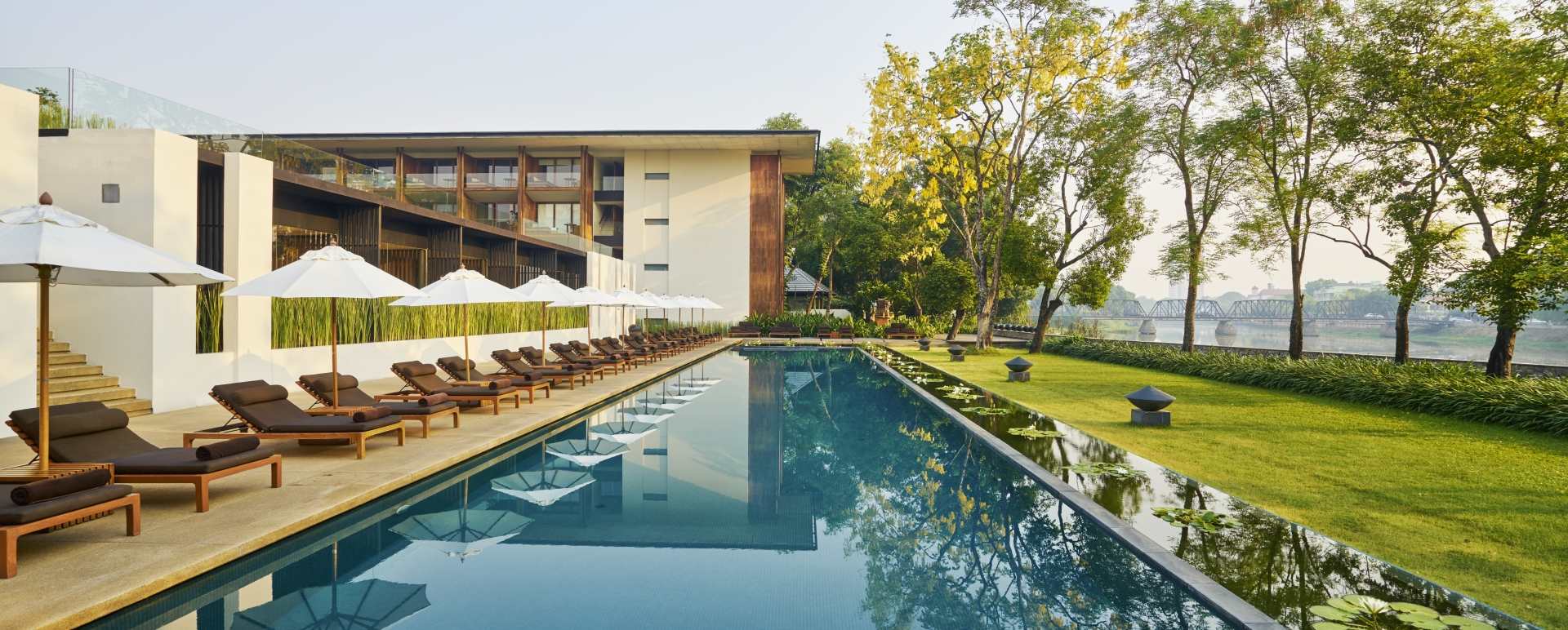 Pool at Anantara Chiang Mai  