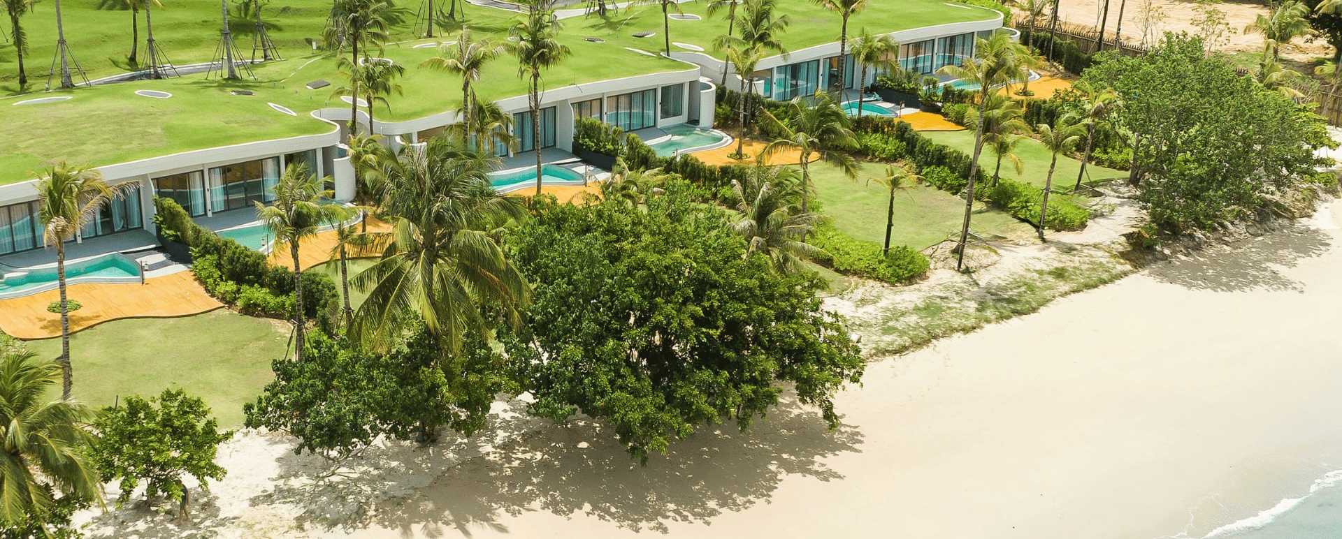Beach Villa View 