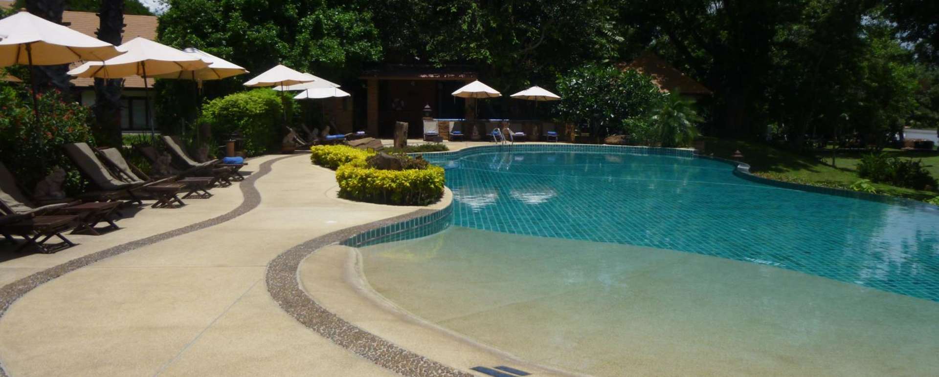 Pool Area - The Legend Chiang Rai