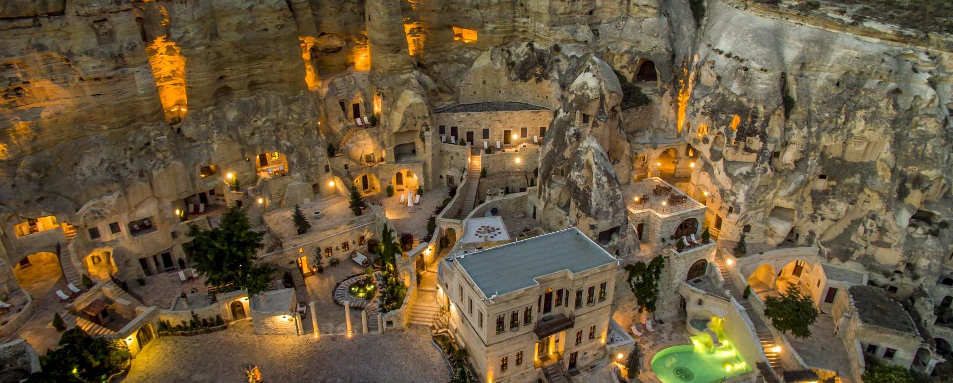 Hotel from above- Yunak Evleri 