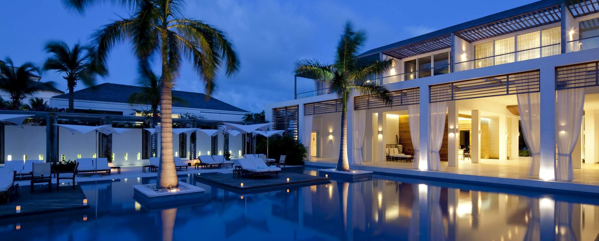 Pool at Night  