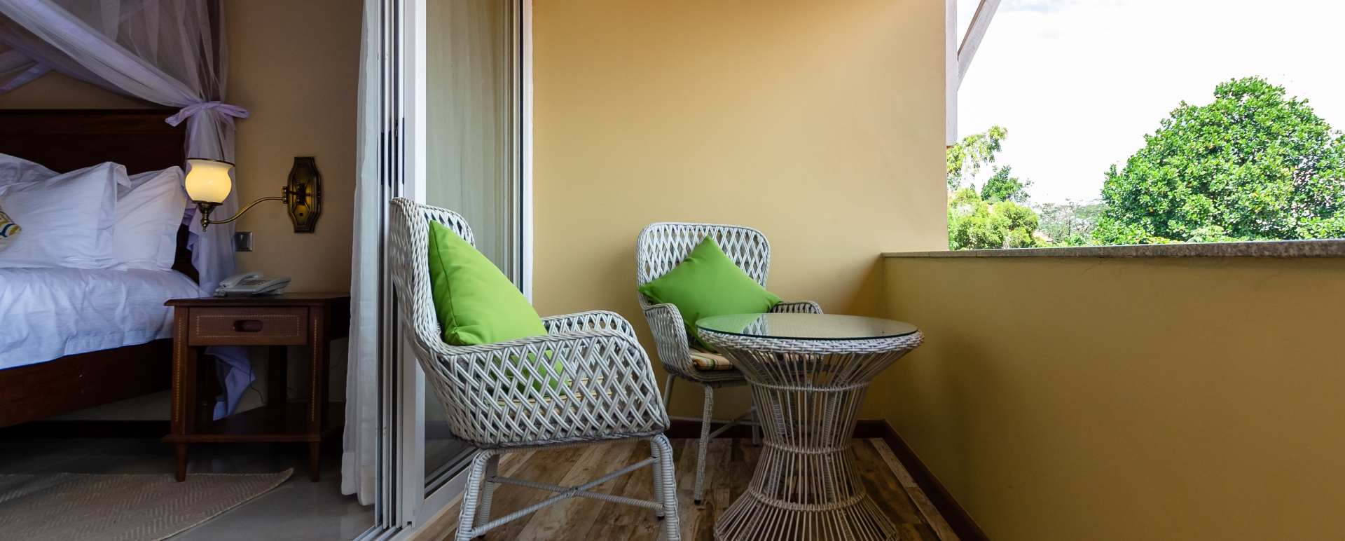 Balcony at Hotel No5 