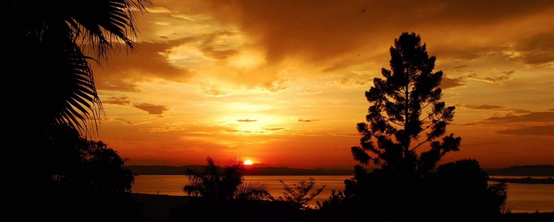 Sunset view - Karibu Guest House