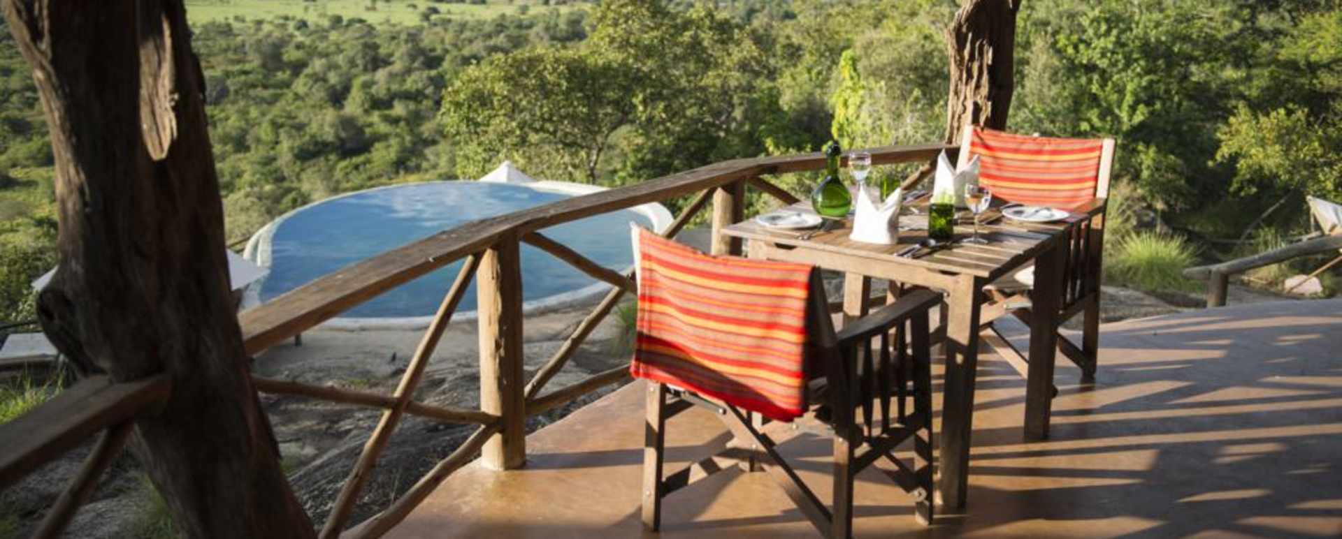 View from the dining room - Mihingo Lodge