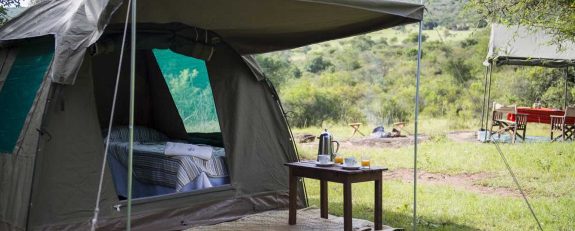 Tent for horseback safari - Mihingo Lodge