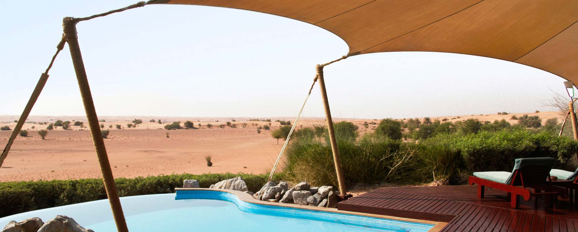 Suite Pool - Al Maha Desert Resort and Spa