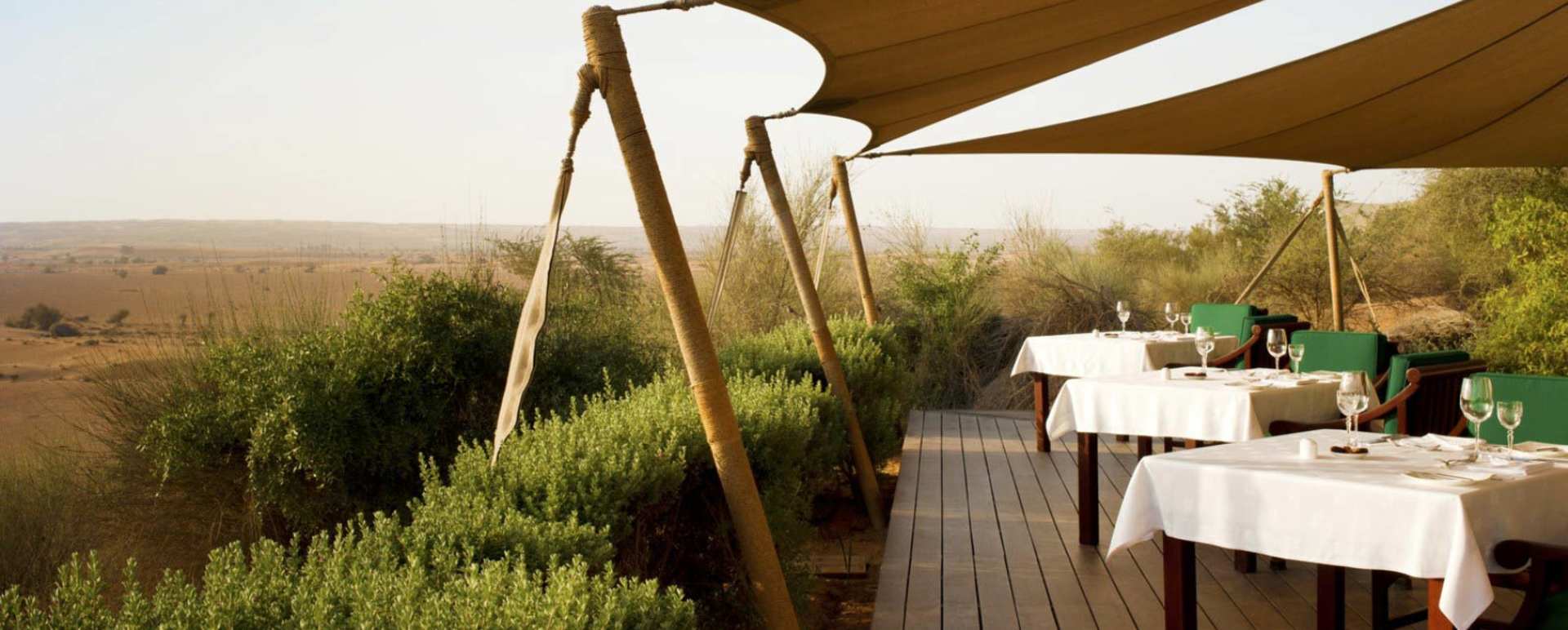 Outdoor Lunch - Al Maha Desert Resort and Spa