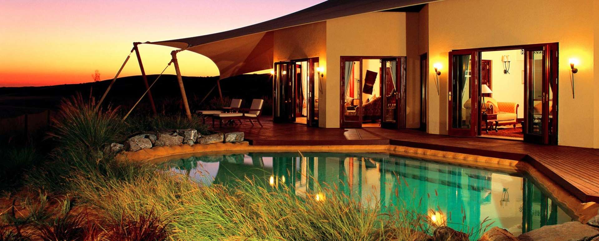 Emirates Suite Pool - Al Maha Desert Resort and Spa