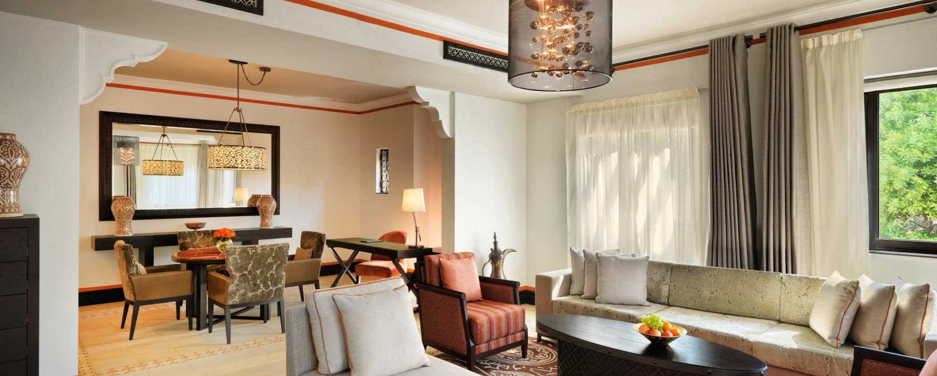 Arabian Summerhouse - Arabian Suite Living Room - Dar Al Masyaf at Madinat Jumeirah