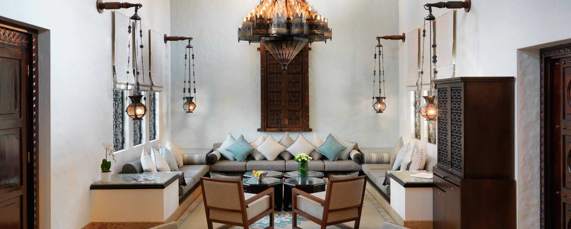 Majlis area - Dar Al Masyaf at Madinat Jumeirah