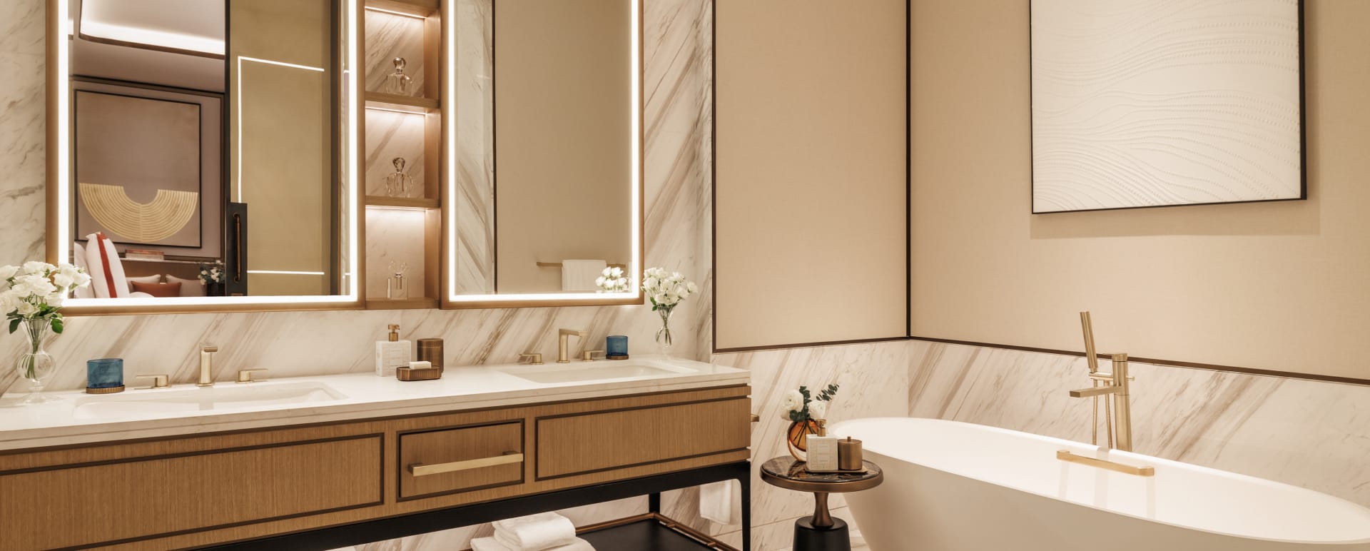 Marina Deluxe Room Bathroom 