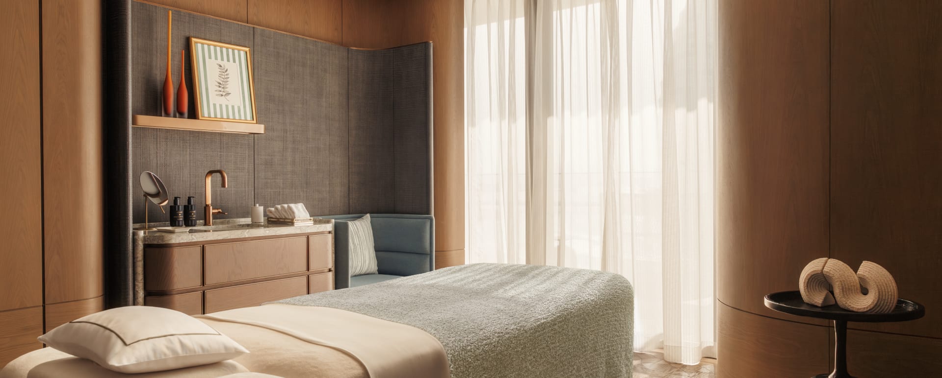 Spa treatment room 