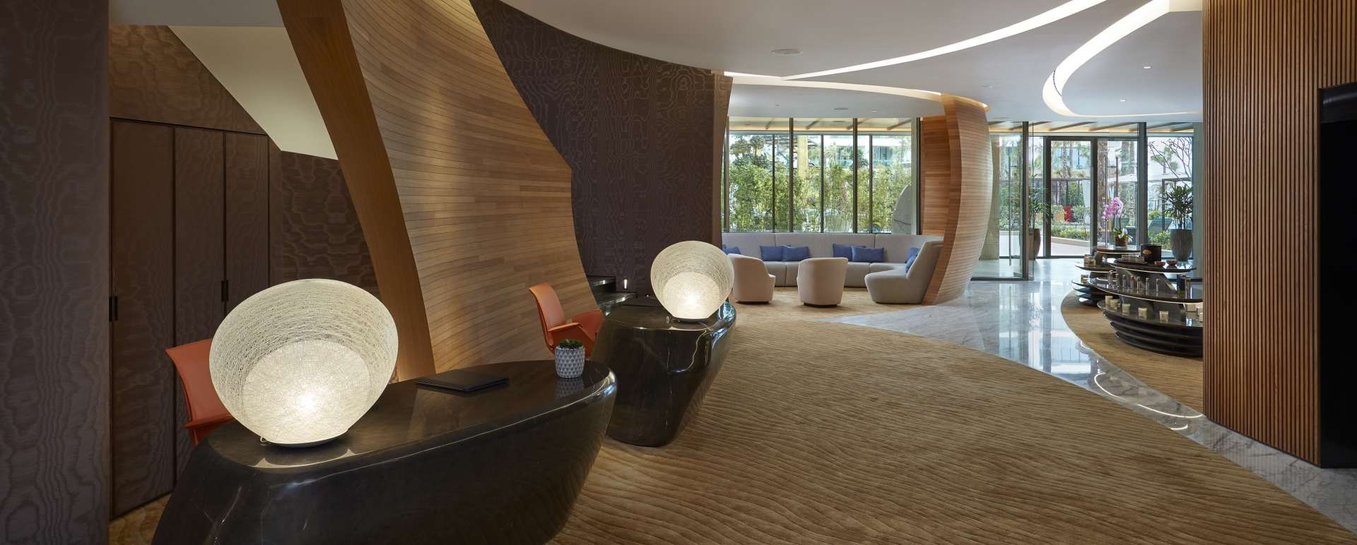Spa reception 