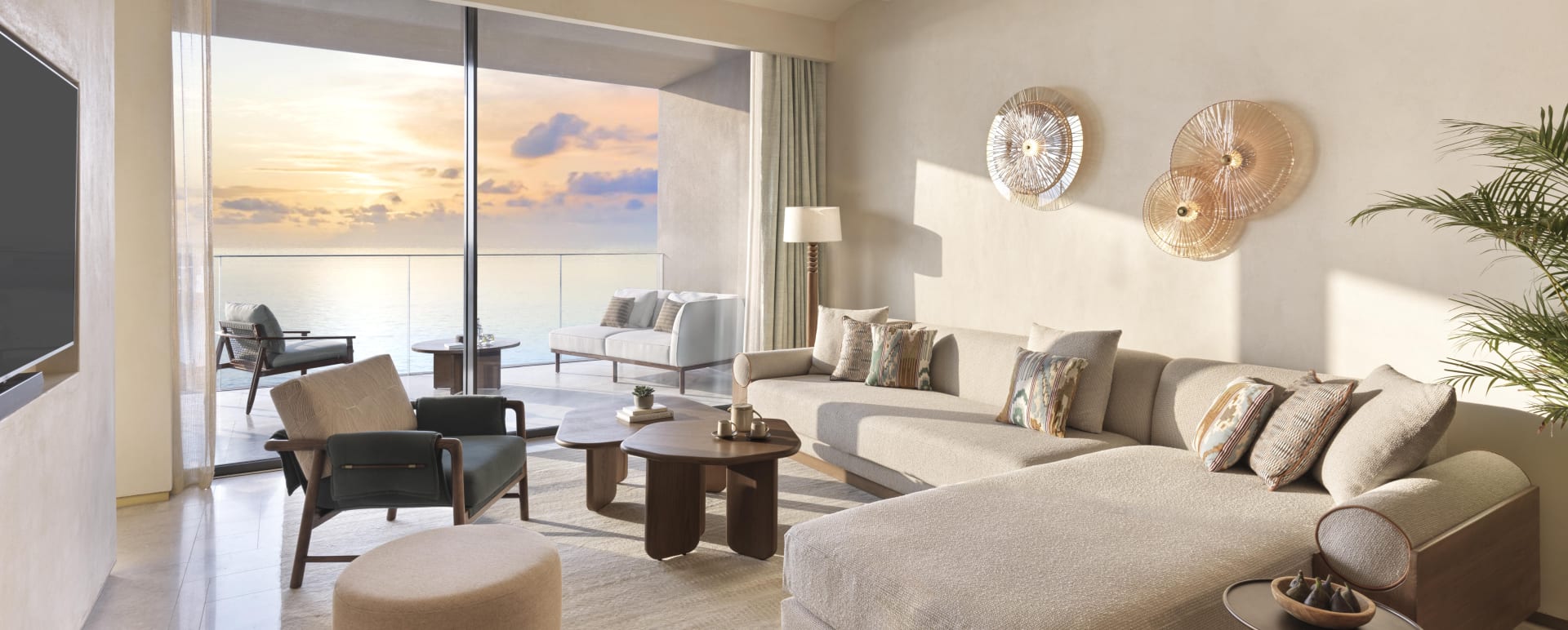 Six Senses The Palm Dubai - living room 