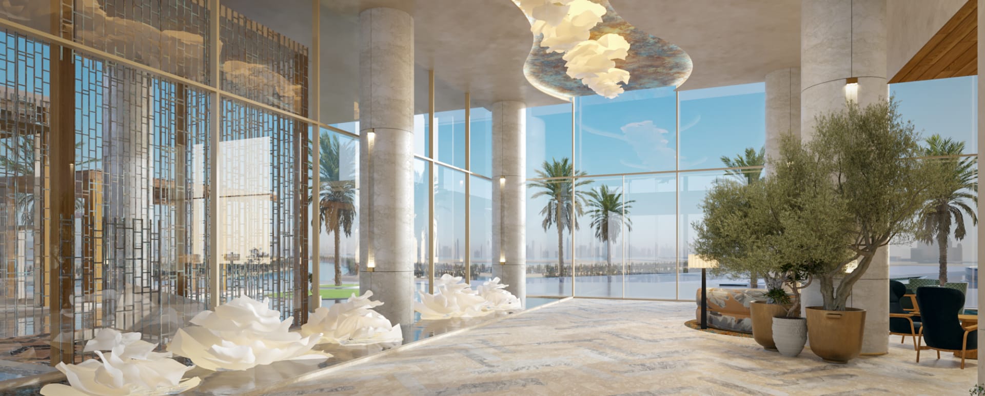  Six Senses The Palm Dubai - reception 