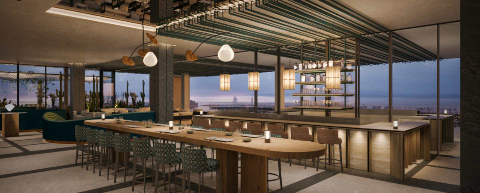 Six Senses The Palm Dubai - interior 