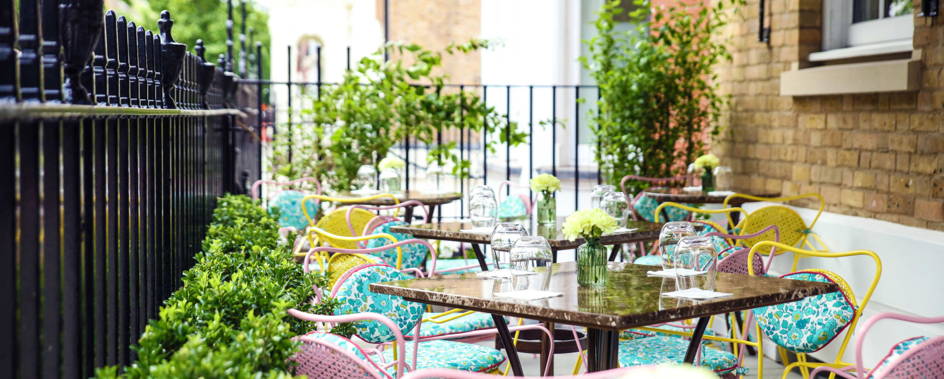 Townhouse terrace 
