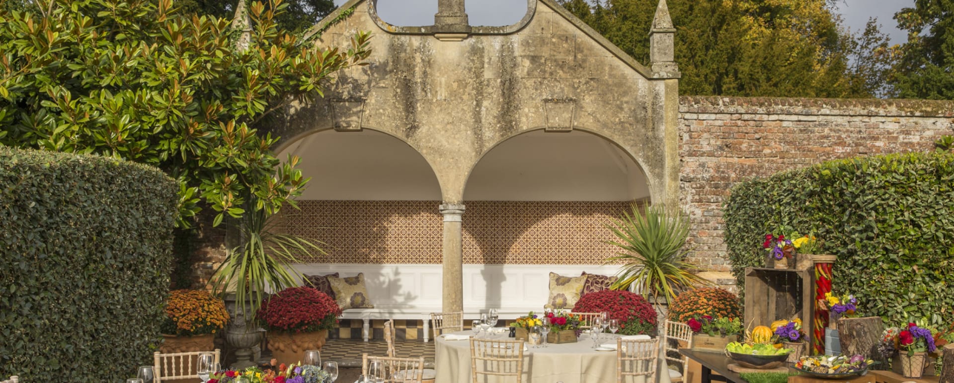 Outside dining 