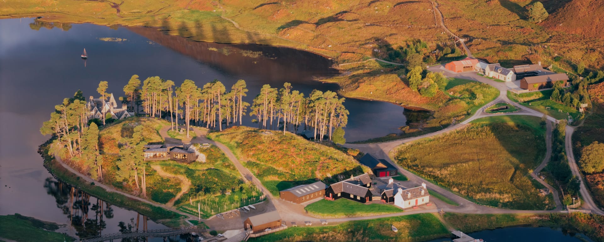 Aerial View Autumn 