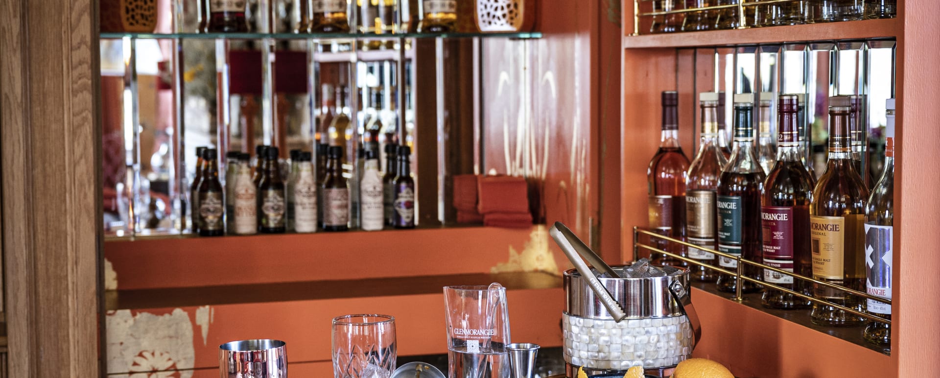 bar area  