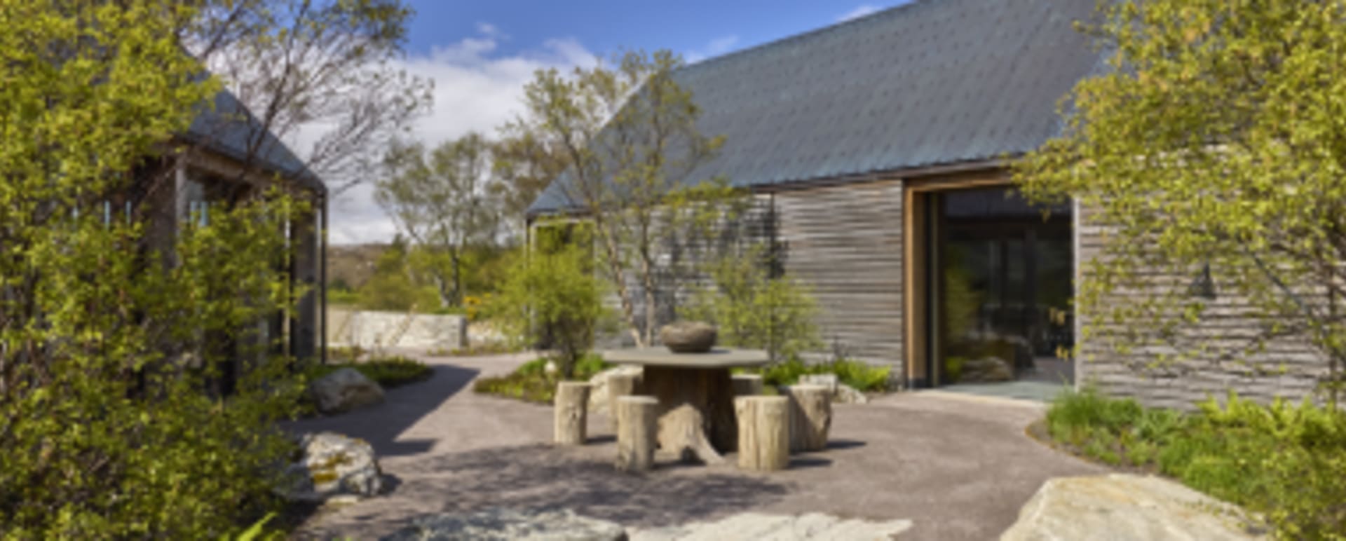 The granary outside 