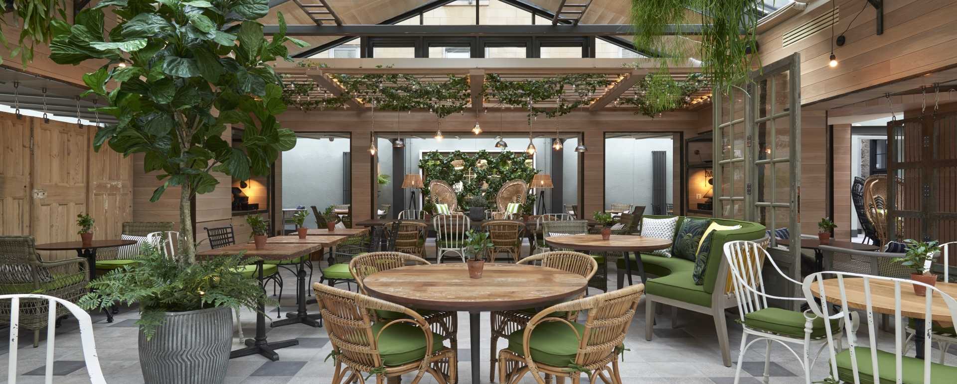 Garden restaurant 