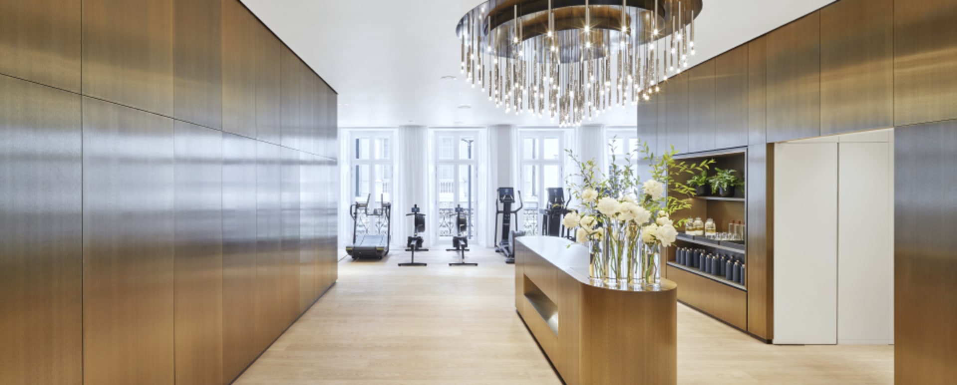 Gym reception 